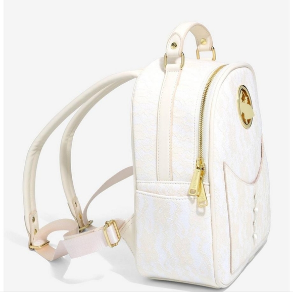 New Loungefly Beauty and the Beast Ballroom Dancing Mini Backpack - Picture 2 of 6